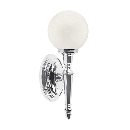 Dryden 1 Light Wall Light Bathroom - Polished Chrome