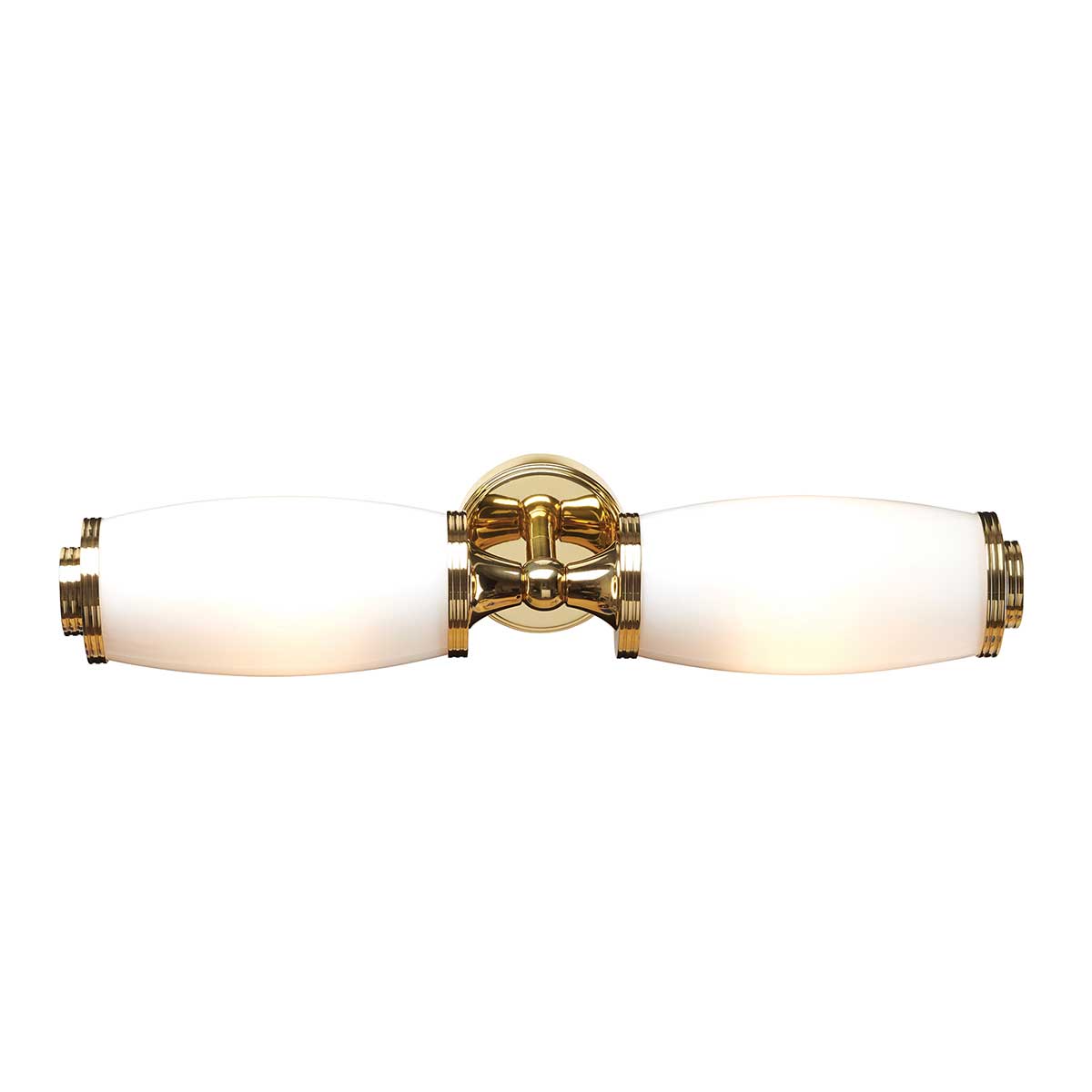 Eliot 2 Light Wall Light – Polished Brass