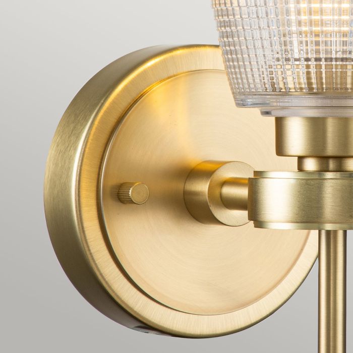Gunnislake 1 Light Wall Light - Brushed Brass