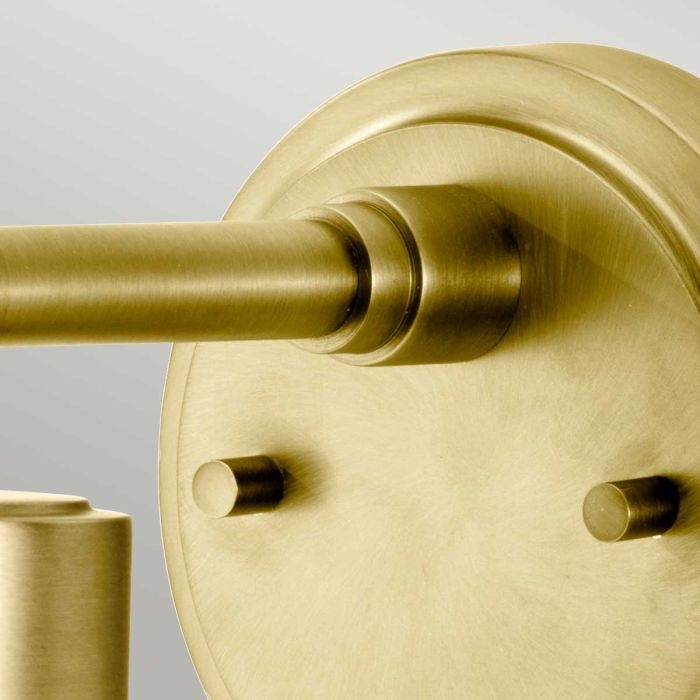 Morvah 1 Light Wall Light - Brushed Brass