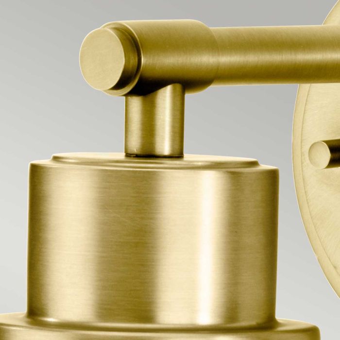 Morvah 1 Light Wall Light - Brushed Brass