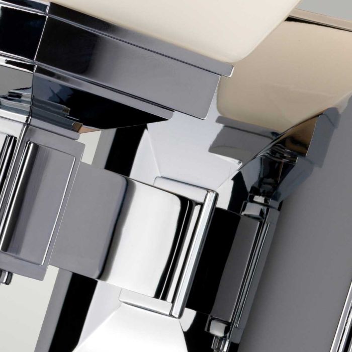 Shirebrook 1 Light Wall Light - Polished Chrome