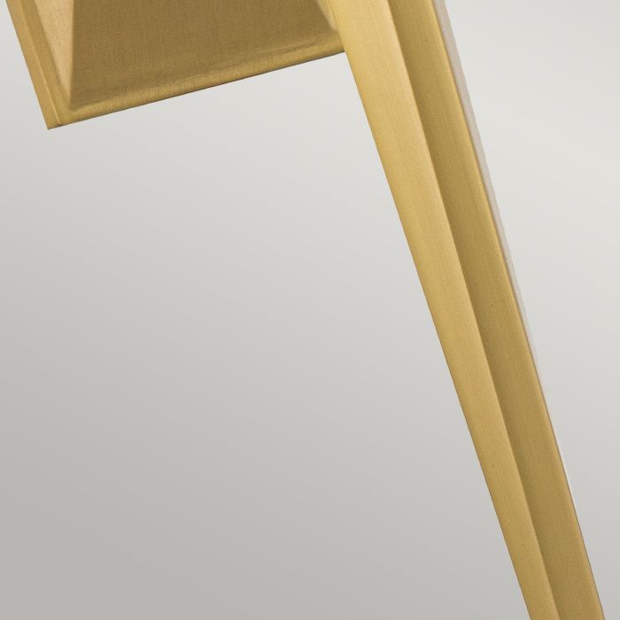 Verity 1 Light Wall Light - Brushed Brass