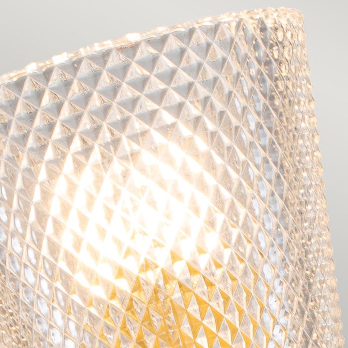 Verity 1 Light Wall Light - Brushed Brass