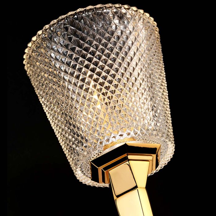 Verity 1 Light Wall Light - Polished Gold