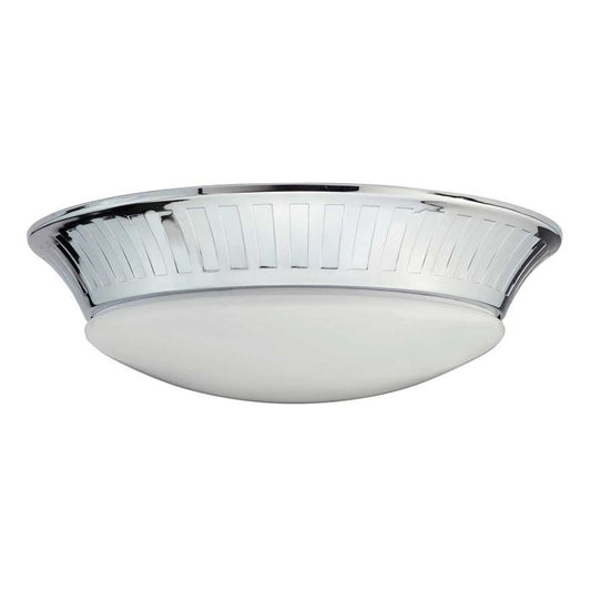 Whitby 1 Light Flush - Polished Chrome