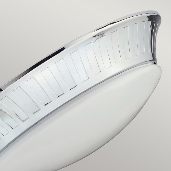 Whitby 1 Light Flush - Polished Chrome