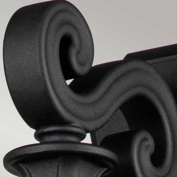 Bayview 1 Light Large Wall Lantern - Black