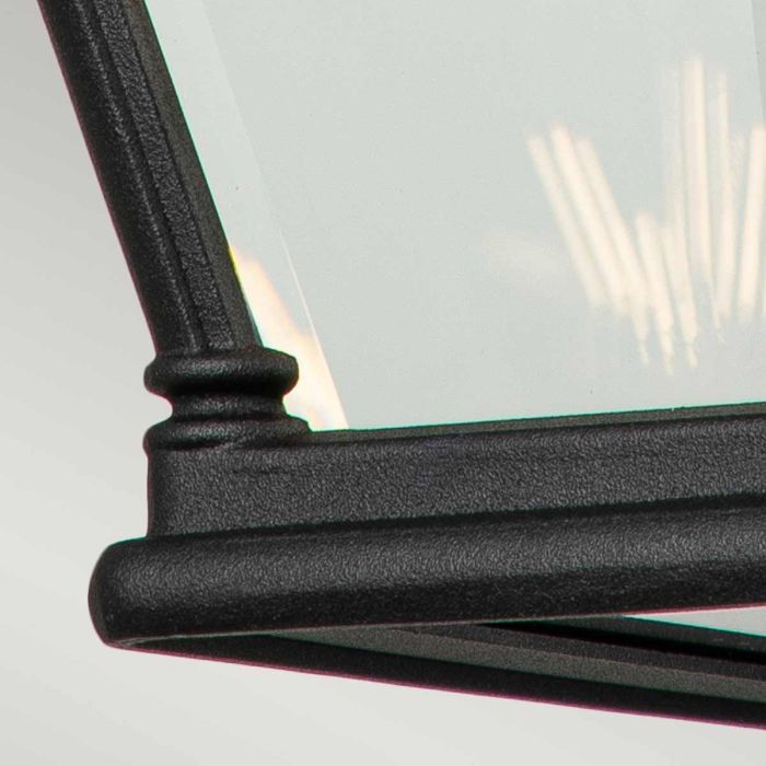 Bayview 1 Light Large Wall Lantern - Black