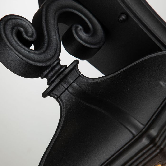 Bayview 1 Light Medium Wall Lantern - Black