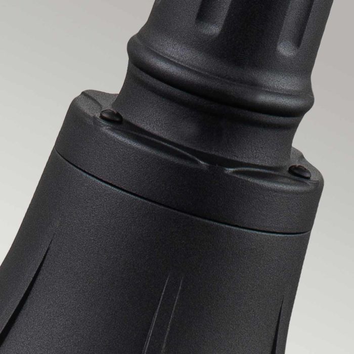 Bayview 1 Light Medium Pillar Lantern - Black