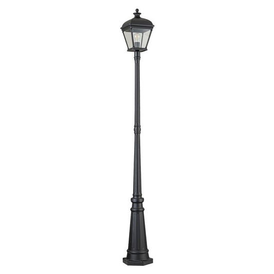 Bayview 1 Light Lamp Post - Black