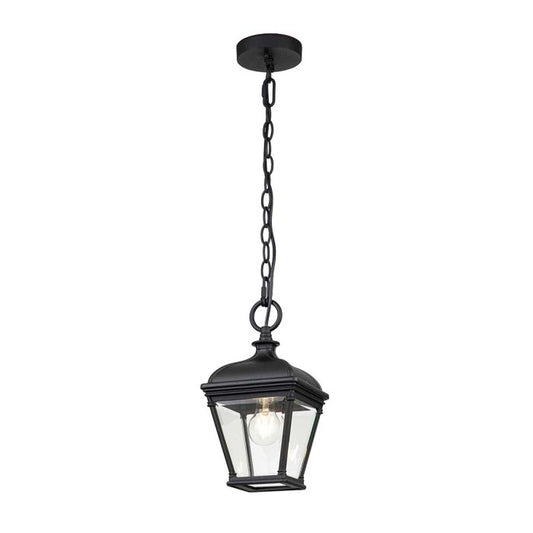 Bayview 1 Light Medium Chain Lantern - Black