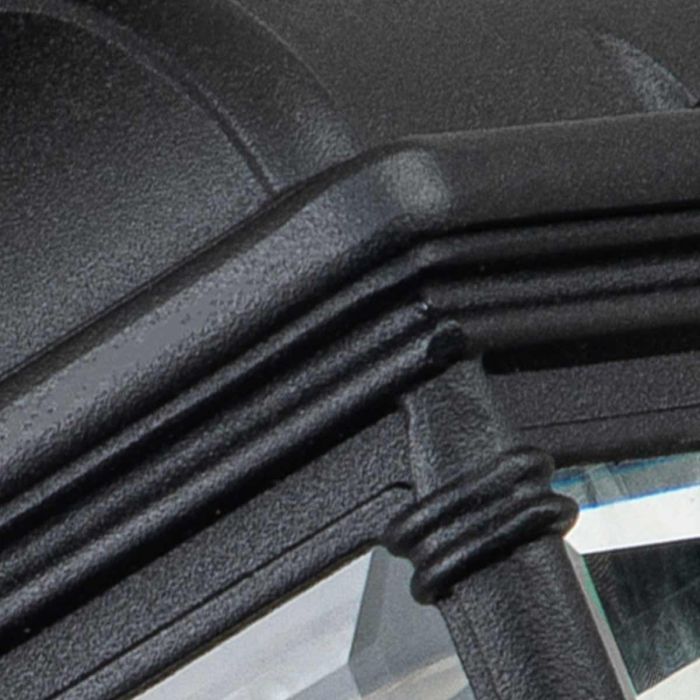 Bayview 1 Light Porch Lantern - Black