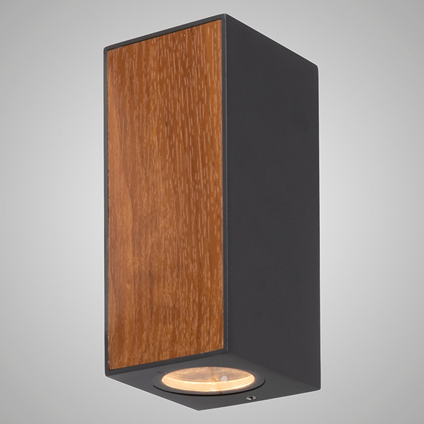 Beret Wall Lamp, 2 x GU10, IP65, Graphite, 2yrs Warranty by Mantra