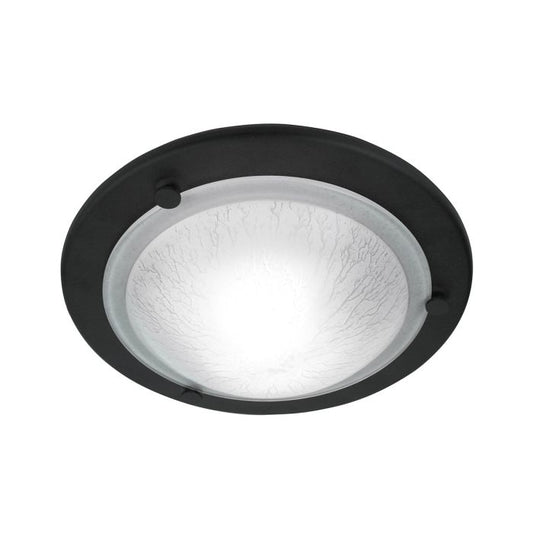 Berwick 1Light Flush - Black
