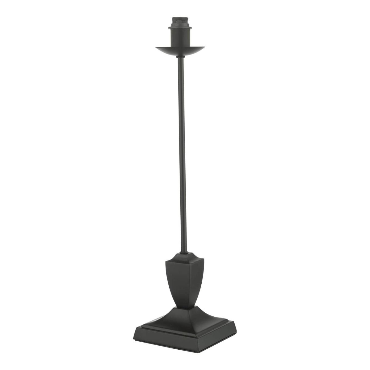 Bessa Table Lamp Satin Black With Shade