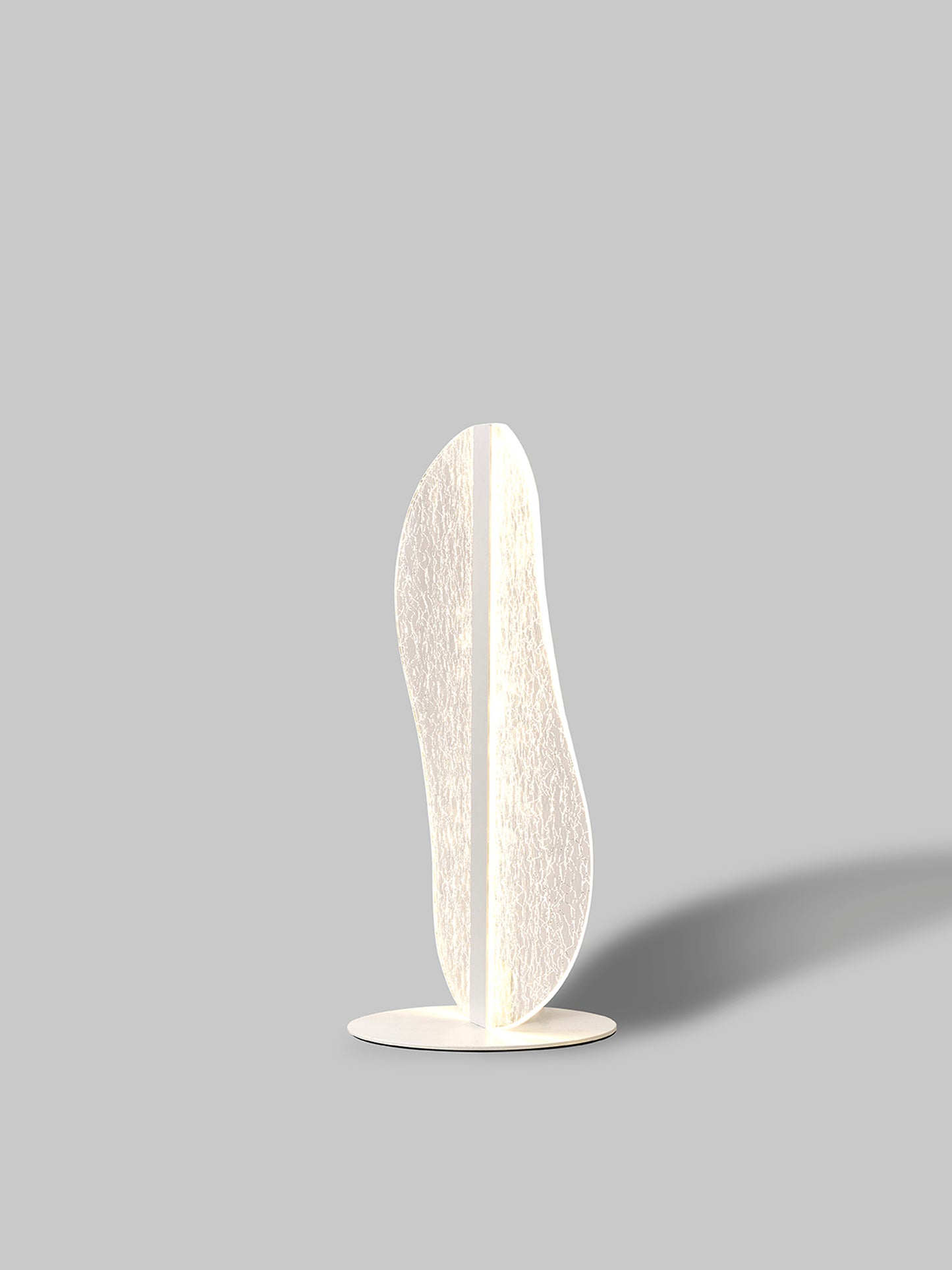 Bianca Table Lamp, 15W LED, 3000K, 850lm, White, Acrylic, 3yrs Warranty by Mantra