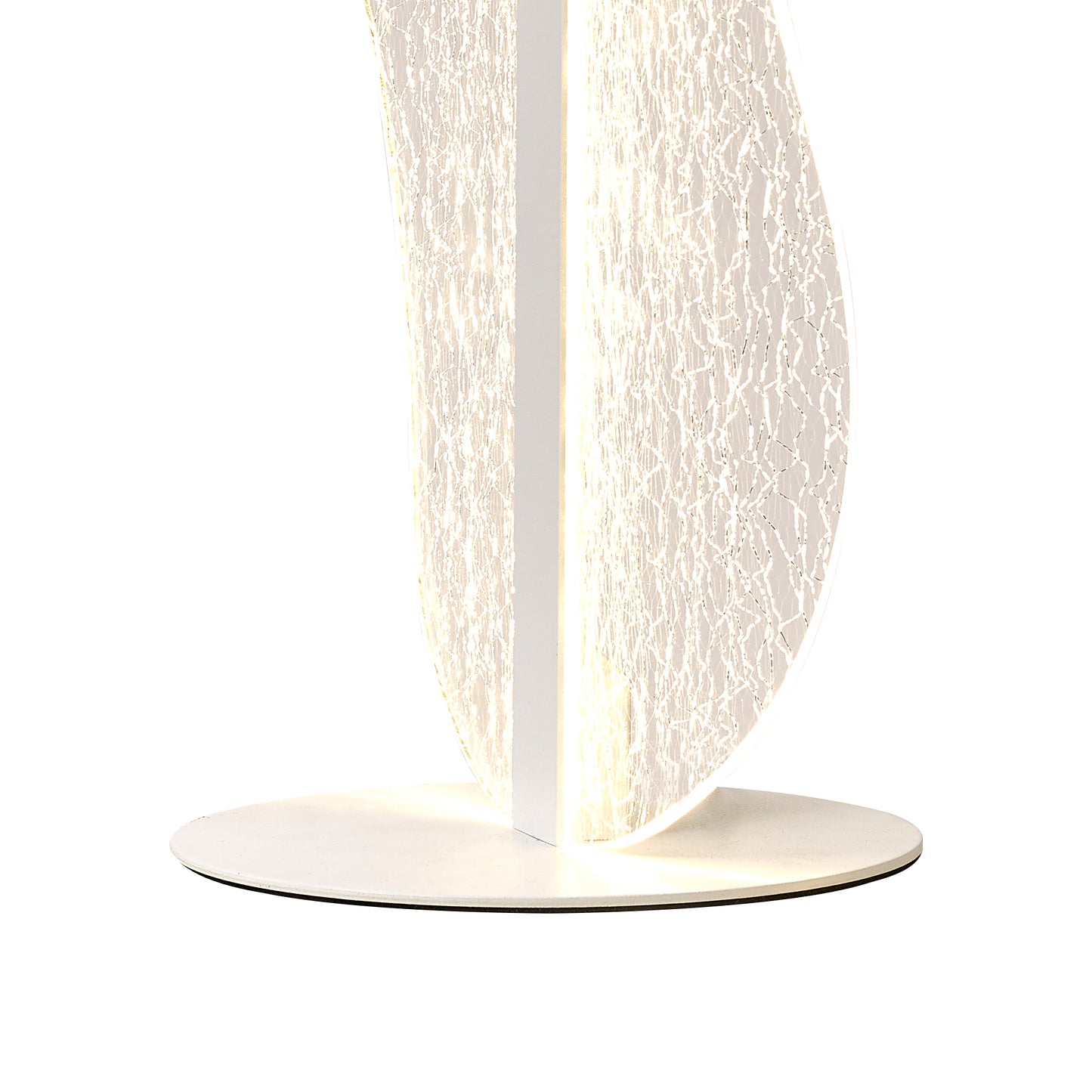 Bianca Table Lamp, 15W LED, 3000K, 850lm, White, Acrylic, 3yrs Warranty by Mantra