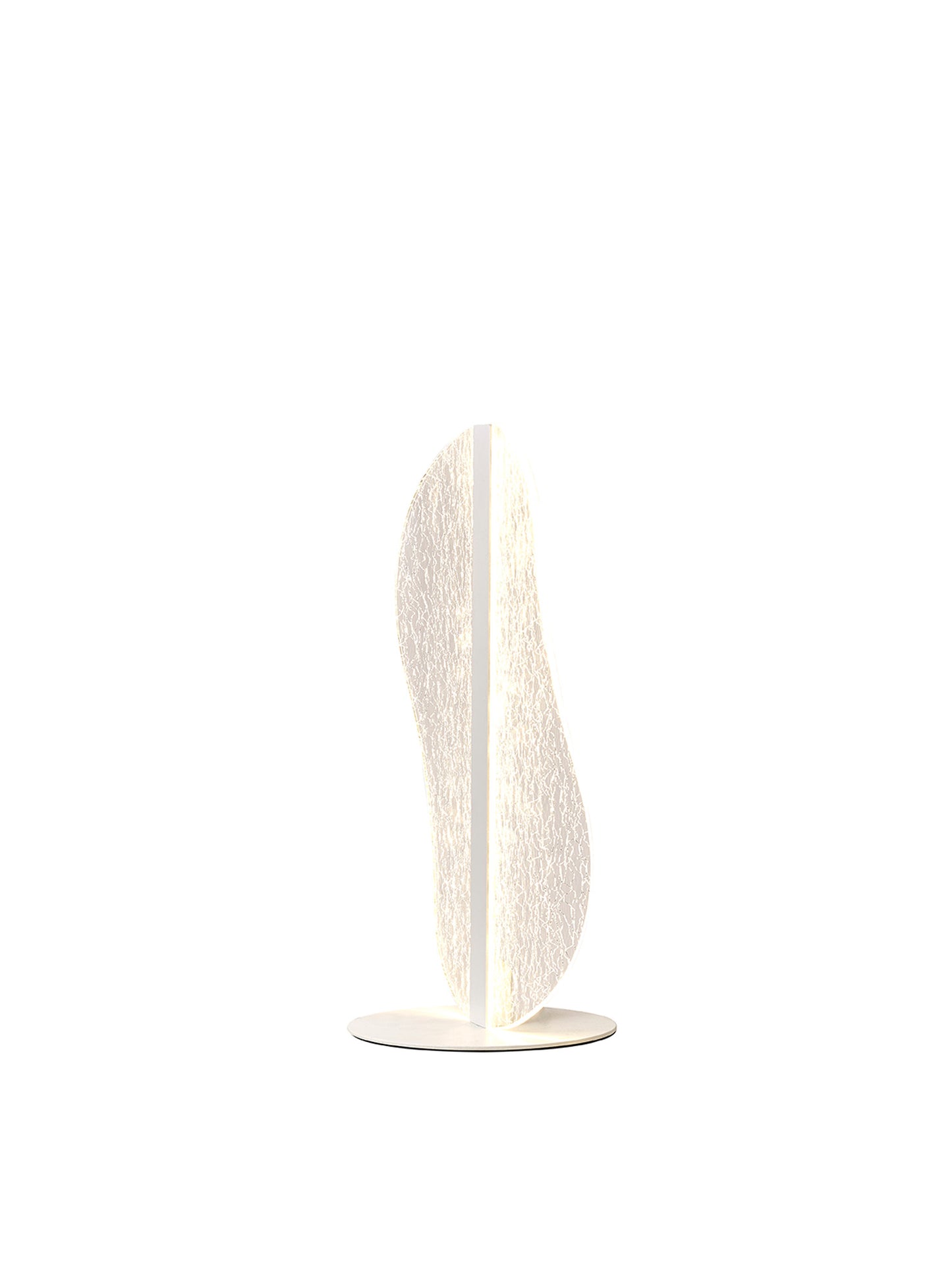 Bianca Table Lamp, 15W LED, 3000K, 850lm, White, Acrylic, 3yrs Warranty by Mantra