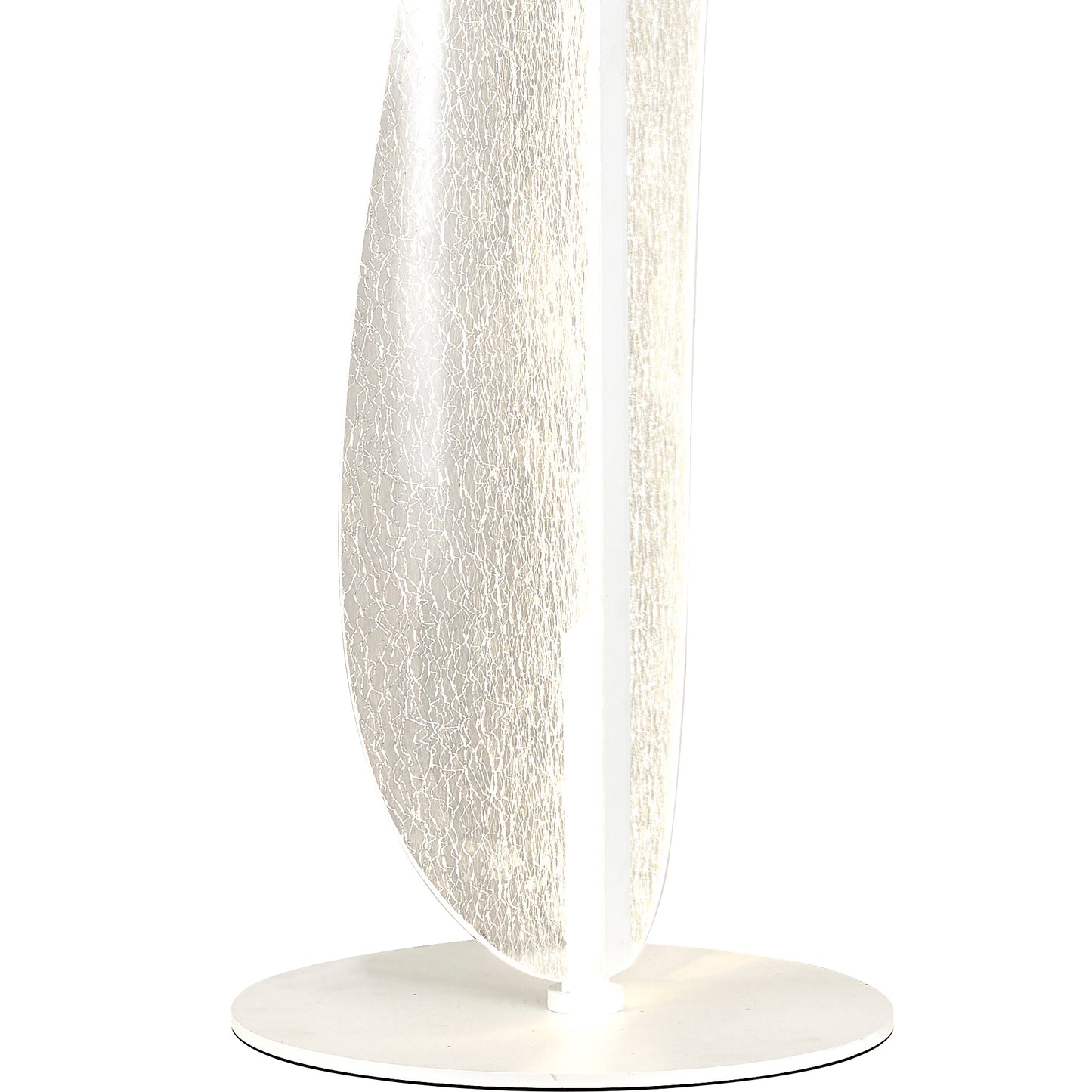 Bianca Floor Lamp, 30W LED, 3000K, 1800lm, White, Acrylic, 3yrs Warranty by Mantra