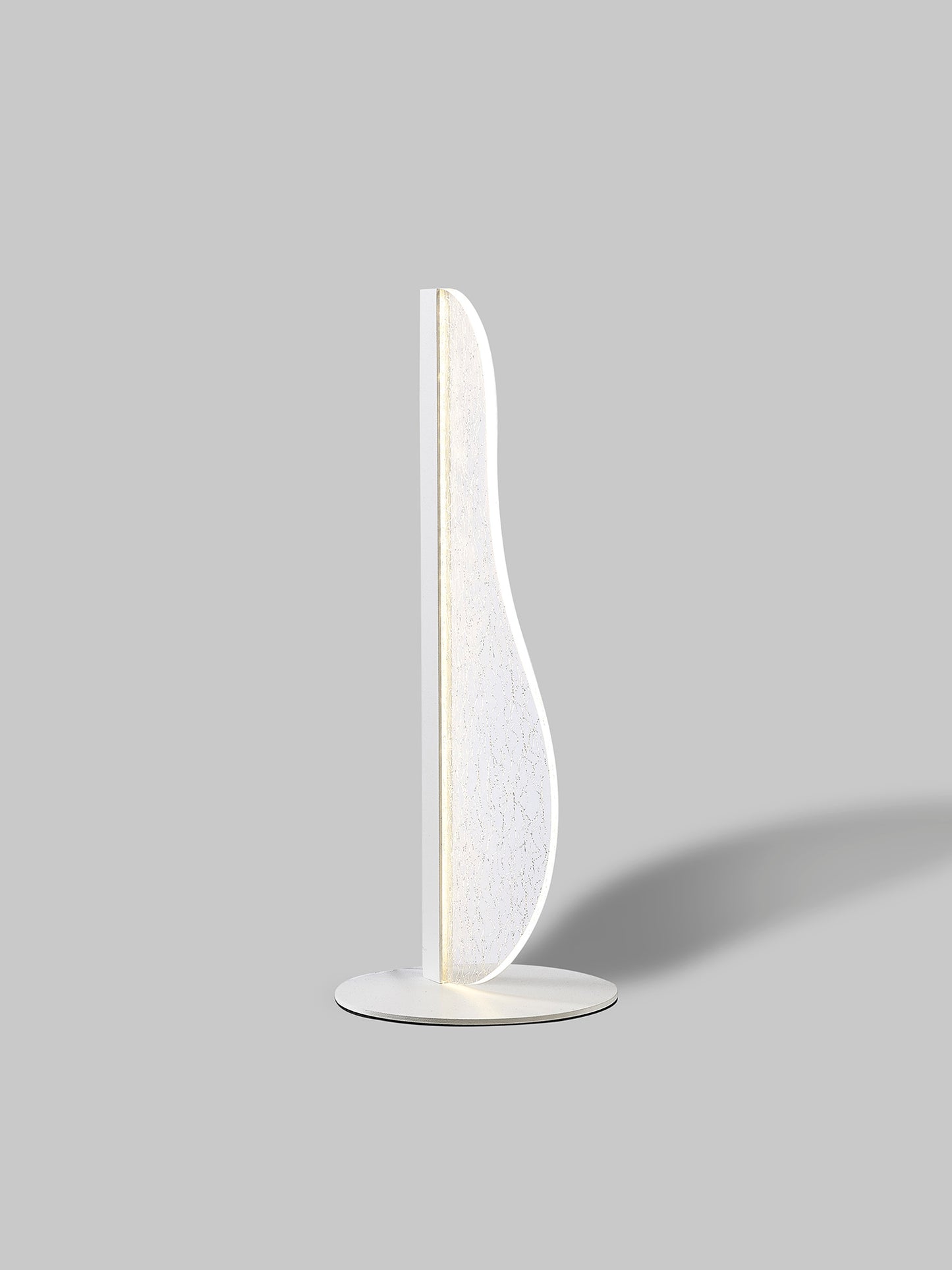 Bianca Small Table Lamp, 12W LED, 3000K, 700lm, White, Acrylic, 3yrs Warranty by Mantra