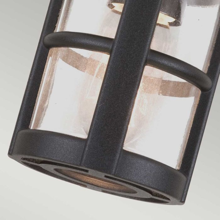 Hereford 1 Light Porch Lantern - Black