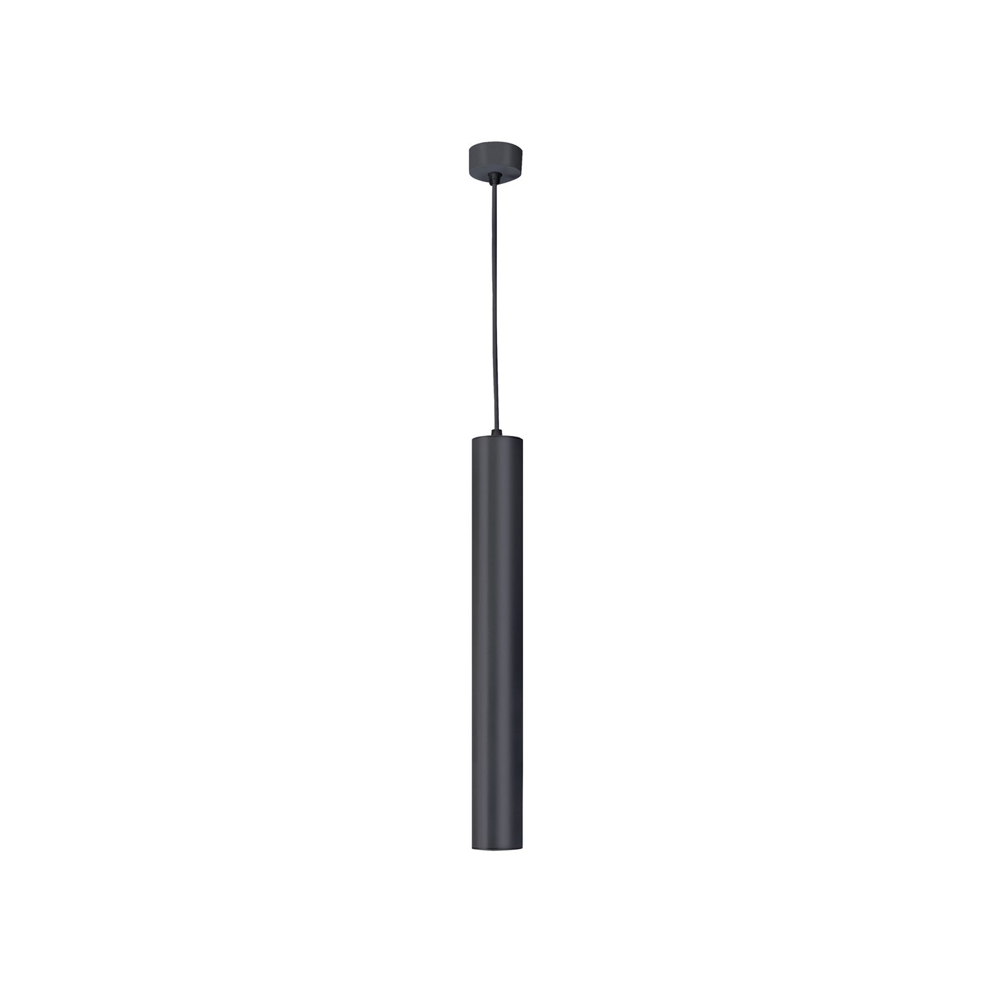 Bolonia 1 Light Pendant, 7W LED, CCT Switchable 2700/3200/4000K, 970/1050/1058lm, Black, 3yrs Warranty by Mantra