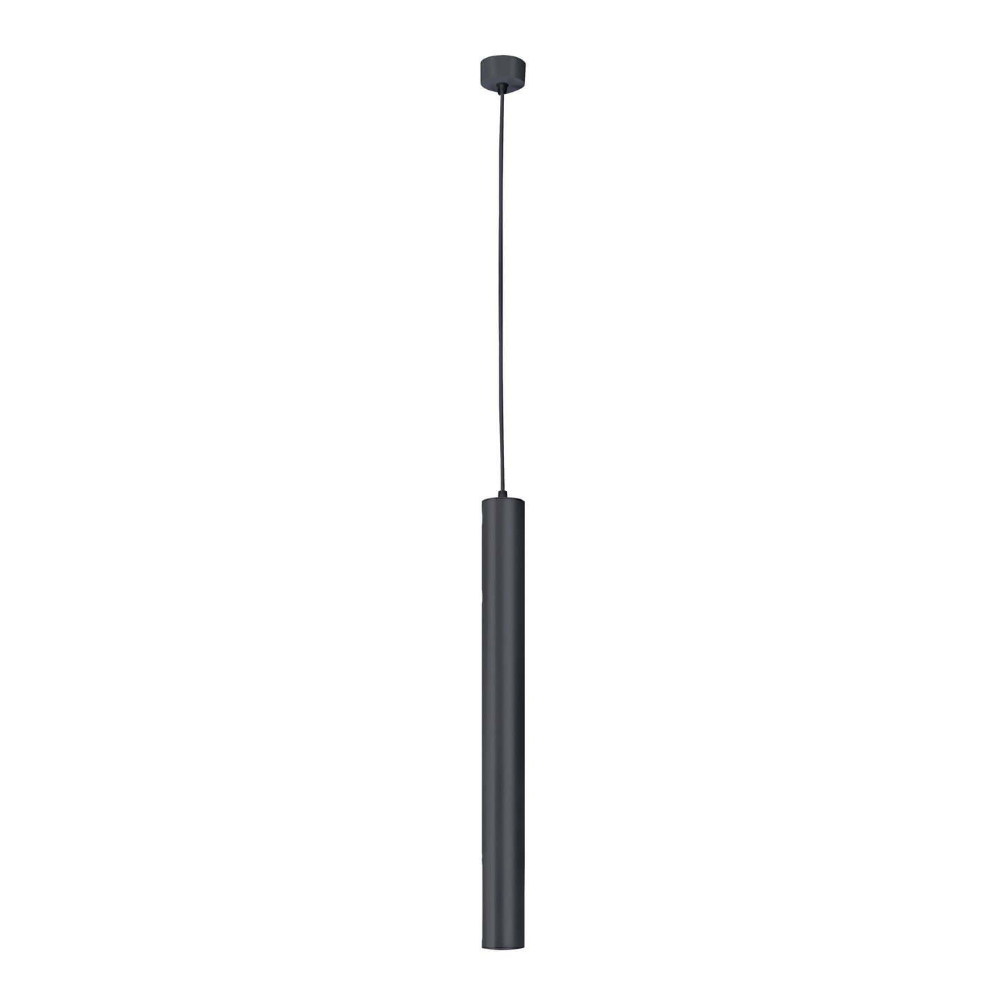 Bolonia 1 Light Pendant, 10W LED, CCT Switchable 2700/3200/4000K, 1120/1200/1230lm, Black, 3yrs Warranty by Mantra