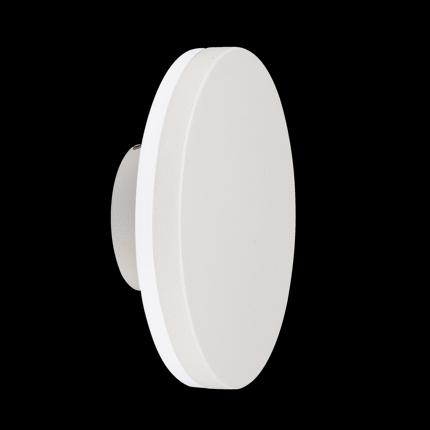 Bora Round Wall Lamp, 9.6W LED, 3000K, 720lm, IP54, White, 3yrs Warranty by Mantra