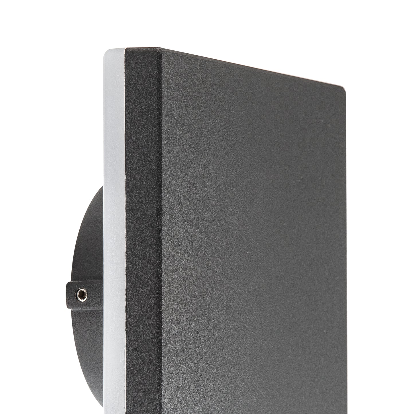 Bora Square Wall Lamp, 9.6W LED, 3000K, 720lm, IP54, Anthracite, 3yrs Warranty by Mantra