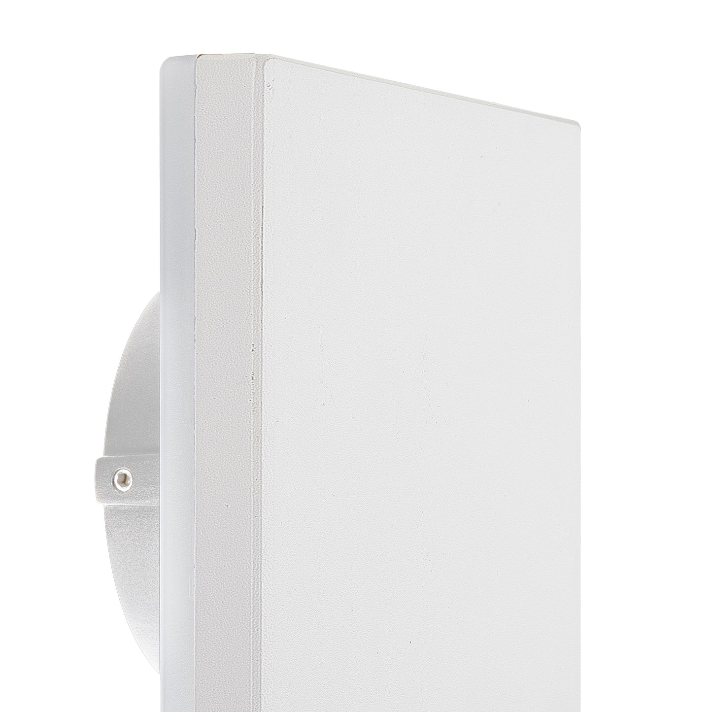 Bora Square Wall Lamp, 9.6W LED, 3000K, 720lm, IP54, White, 3yrs Warranty by Mantra