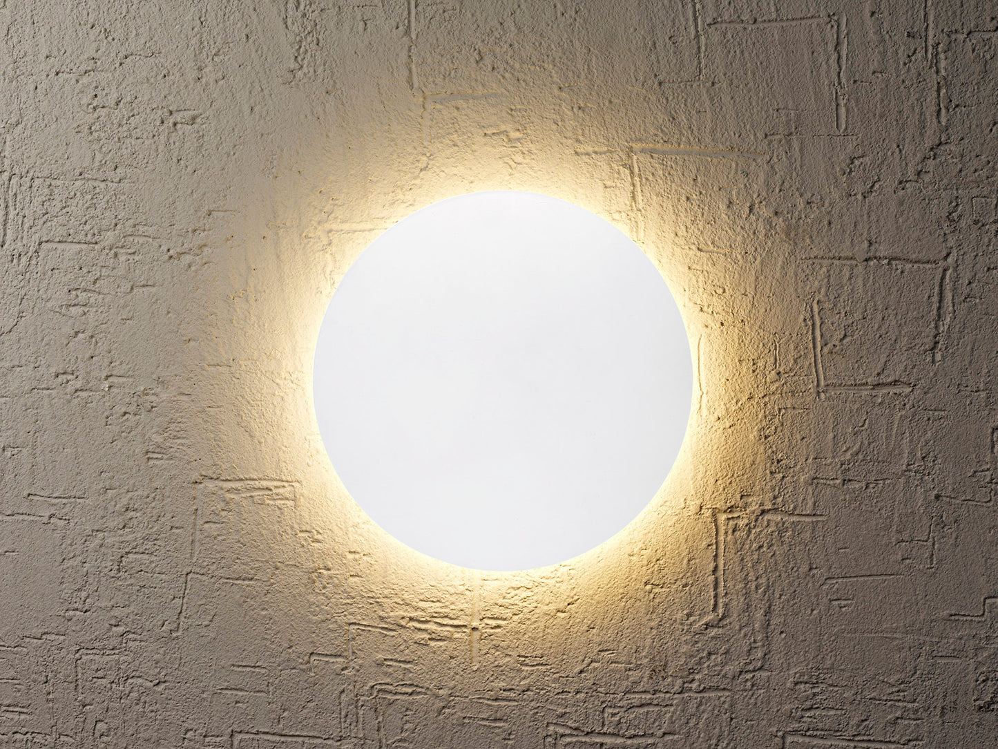 Bora Bora Wall Light 18cm Round 12W LED 3000K, 1080lm, Matt White, 3yrs Warranty by Mantra