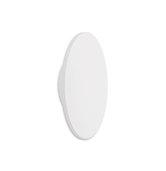 Bora Bora Wall Light 18cm Round 12W LED 3000K, 1080lm, Matt White, 3yrs Warranty by Mantra