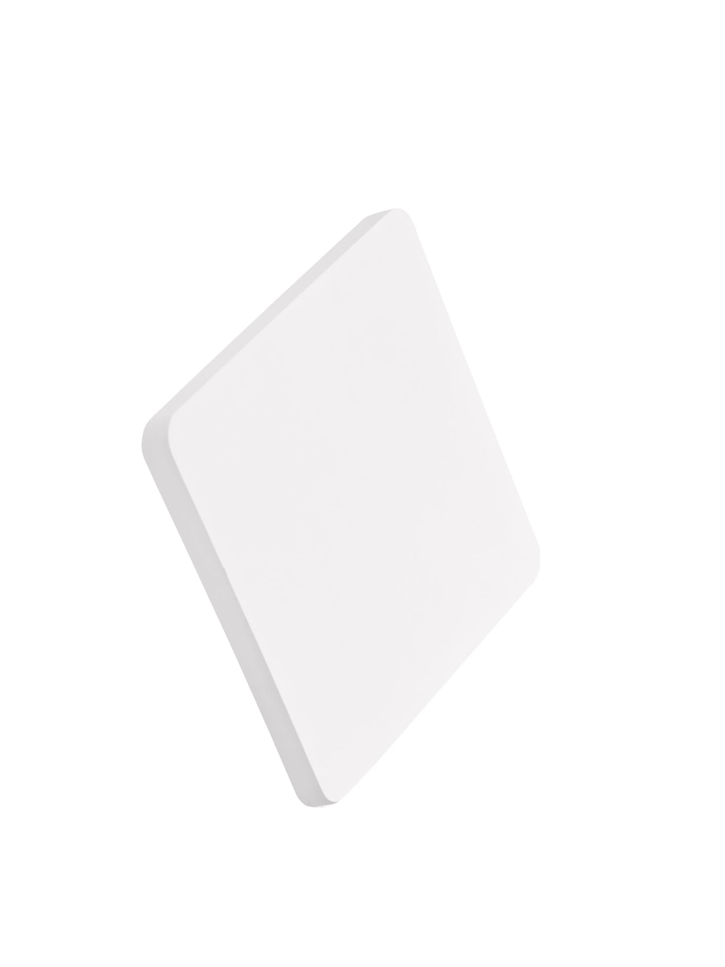 Bora Bora Wall Light 18cm Square 12W LED 3000K, 1080lm, Matt White, 3yrs Warranty by Mantra