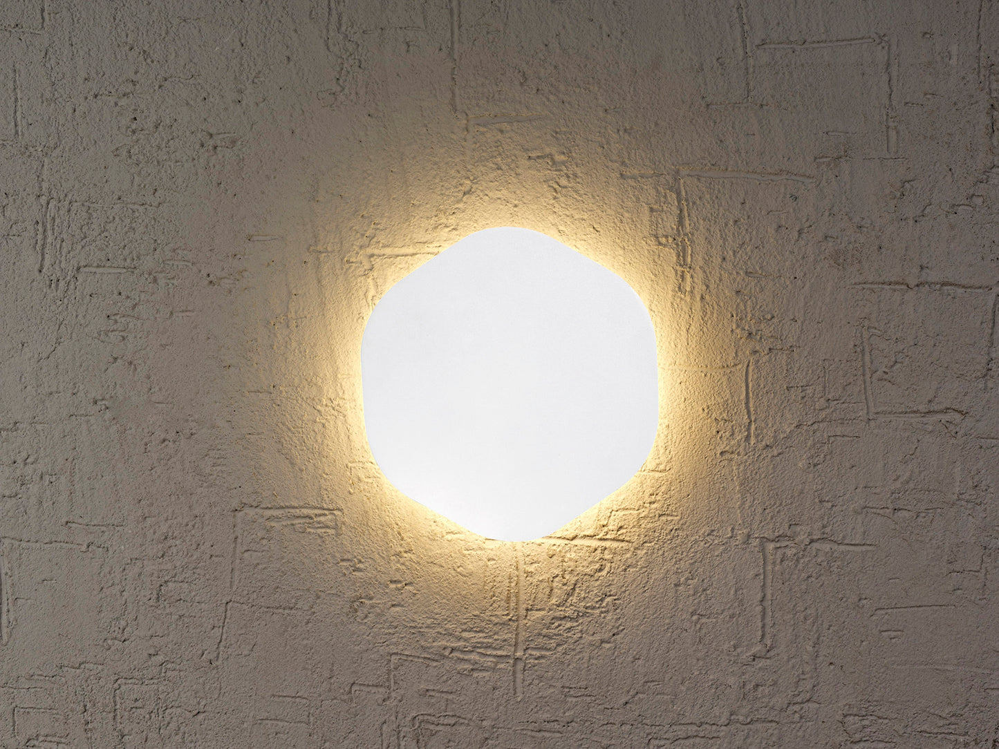 Bora Bora Wall Light 14.4cm Hexagonal 6W LED 3000K, 540lm, Matt White, 3yrs Warranty by Mantra