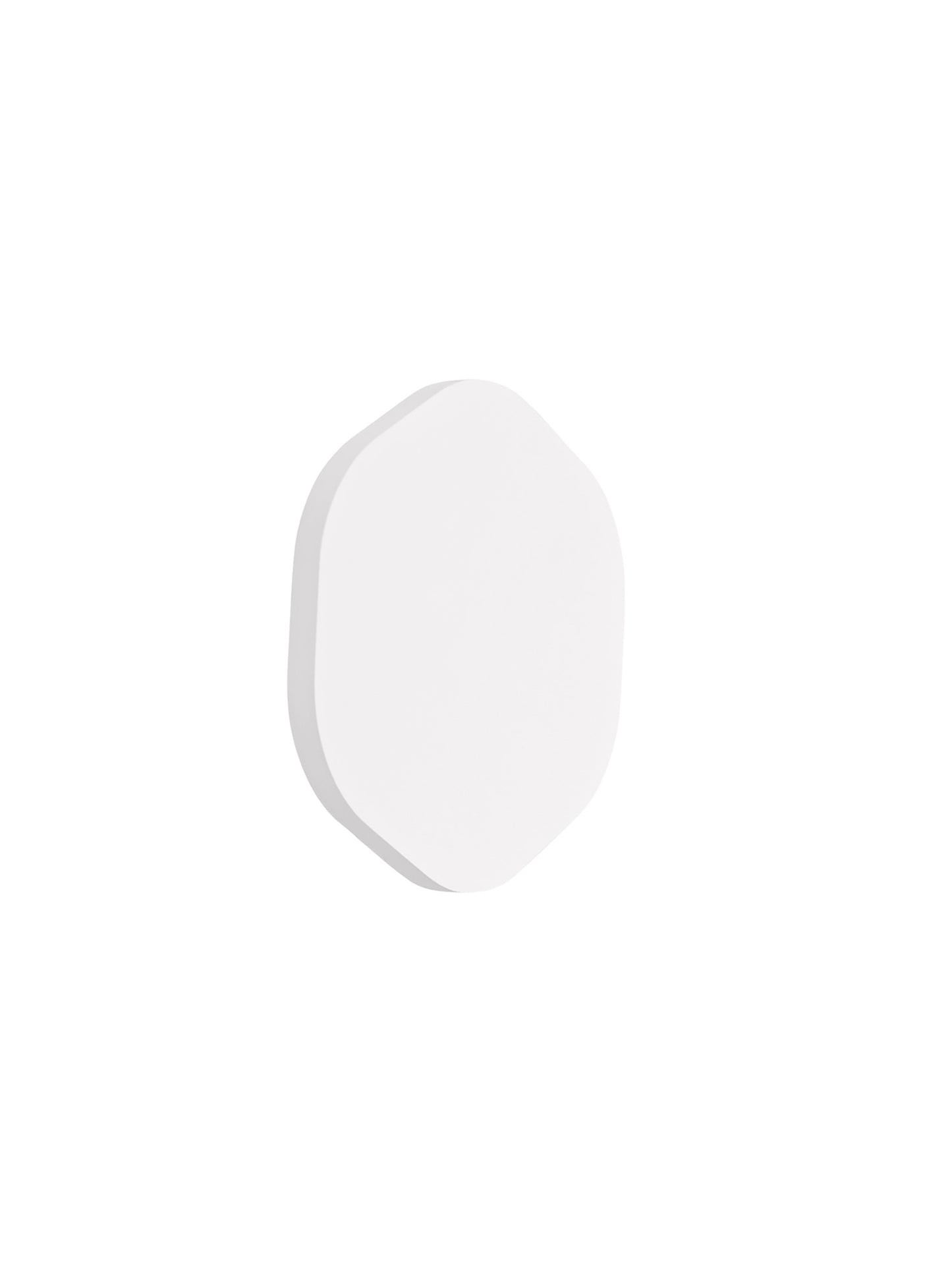 Bora Bora Wall Light 14.4cm Hexagonal 6W LED 3000K, 540lm, Matt White, 3yrs Warranty by Mantra