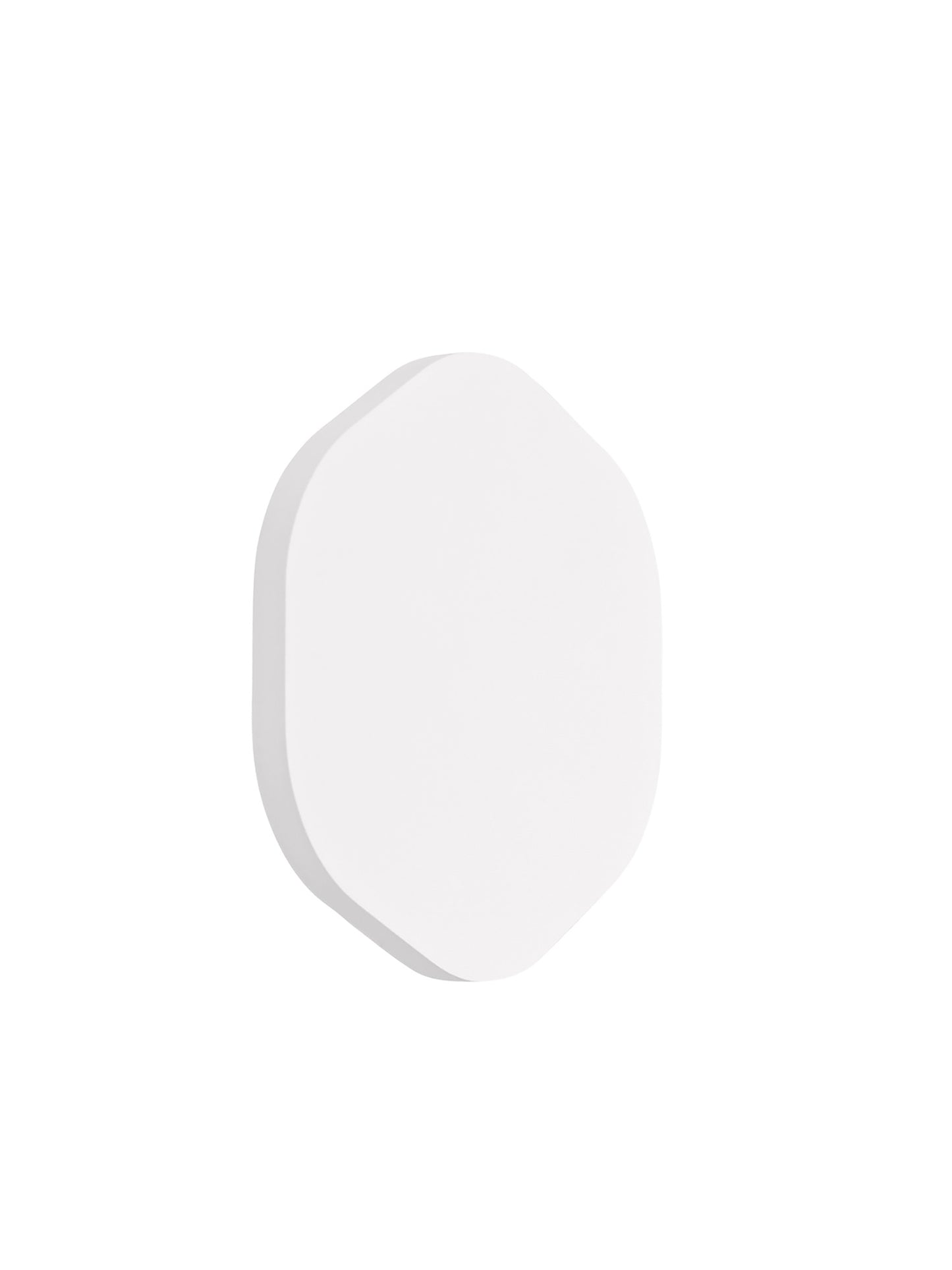 Bora Bora Wall Light 19.2cm Hexagonal 12W LED 3000K, 1080lm, Matt White, 3yrs Warranty by Mantra