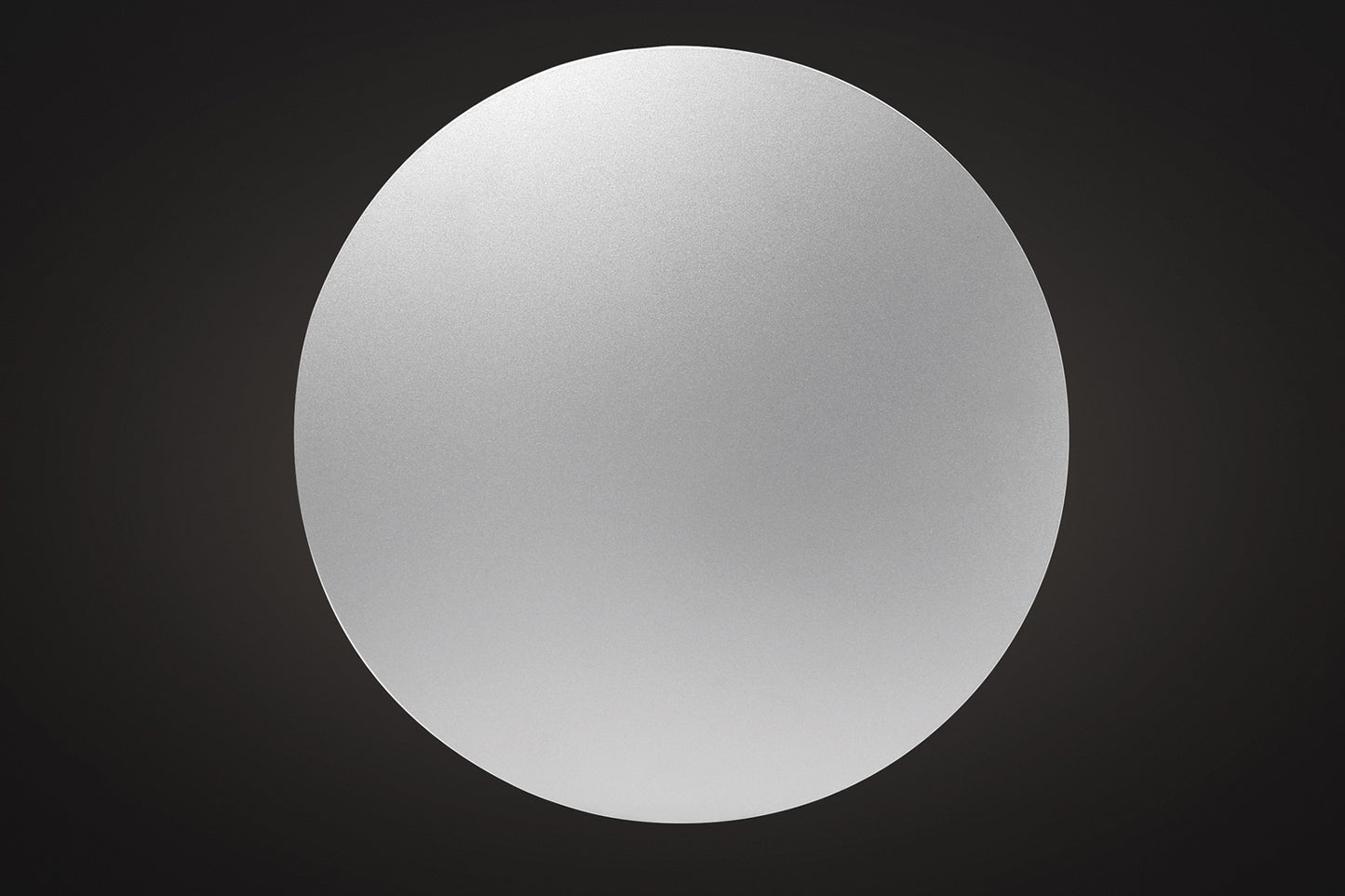 Bora Bora Wall Light 13.5cm Round 6W LED 3000K, 540lm, Silver Paint, 3yrs Warranty by Mantra