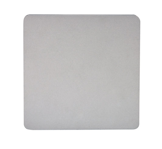 Bora Bora Wall Light 13cm Square 6W LED 3000K, 540lm, Silver Paint, 3yrs Warranty by Mantra
