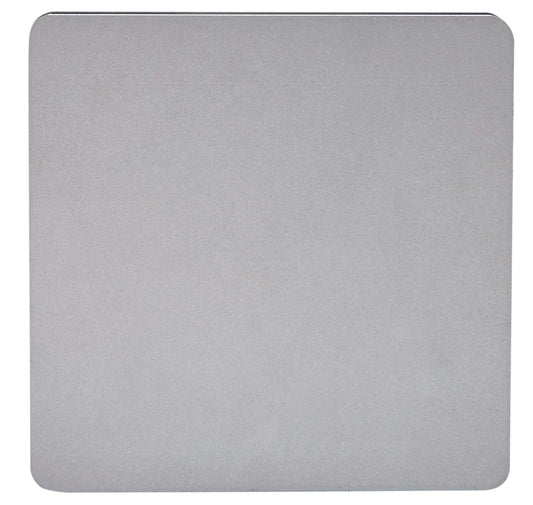 Bora Bora Wall Light 18cm Square 12W LED 3000K, 1080lm, Silver Paint, 3yrs Warranty by Mantra