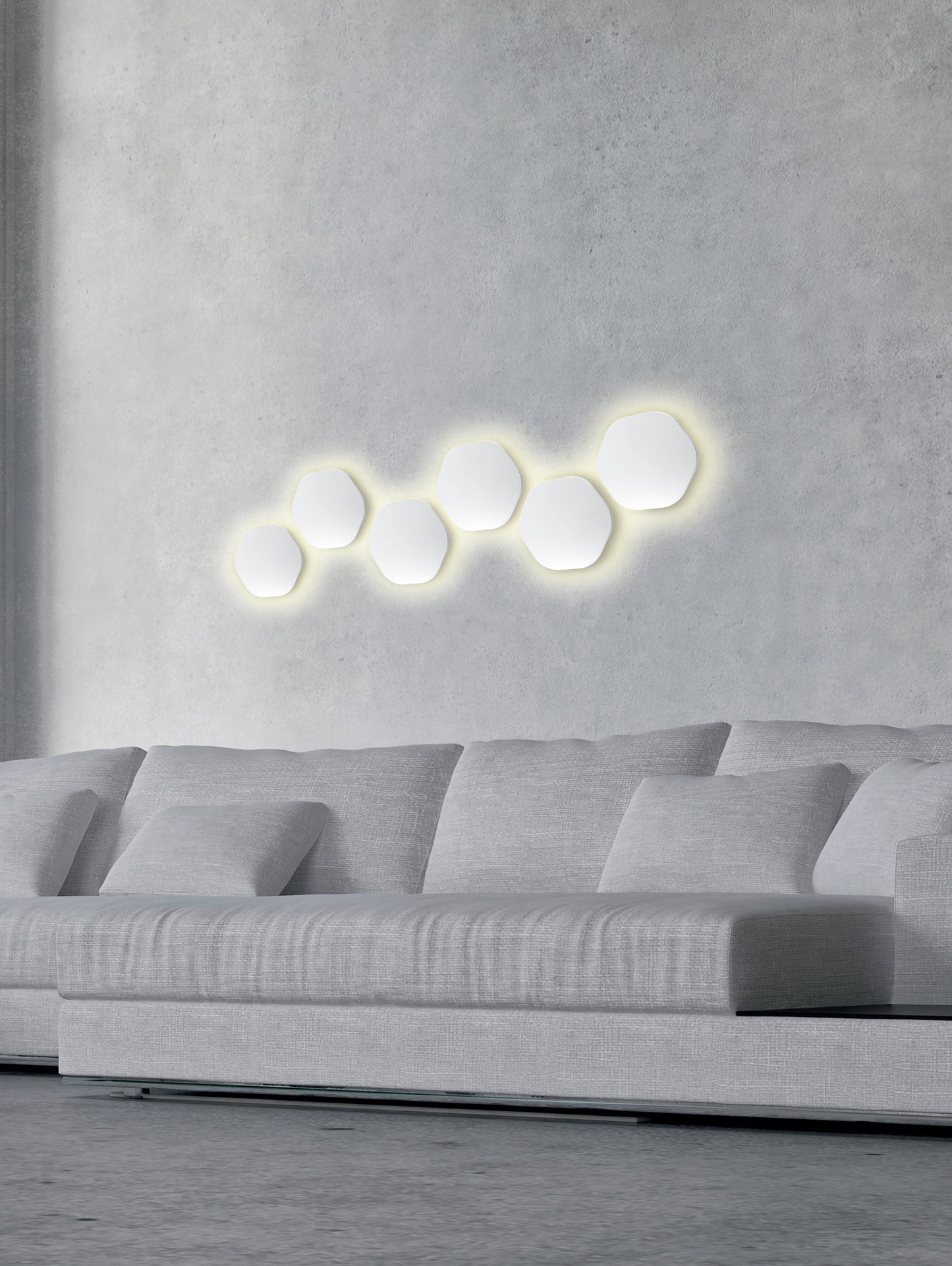 Bora Round Wall Lamp, 9.6W LED, 3000K, 720lm, IP54, White, 3yrs Warranty by Mantra
