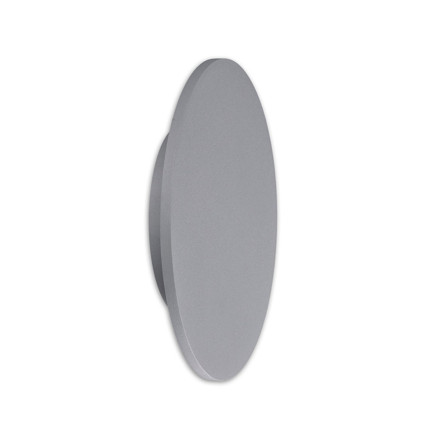 Bora Bora Wall Light 27cm Round 16W LED 3000K, 1260lm, Silver Paint, 3yrs Warranty by Mantra