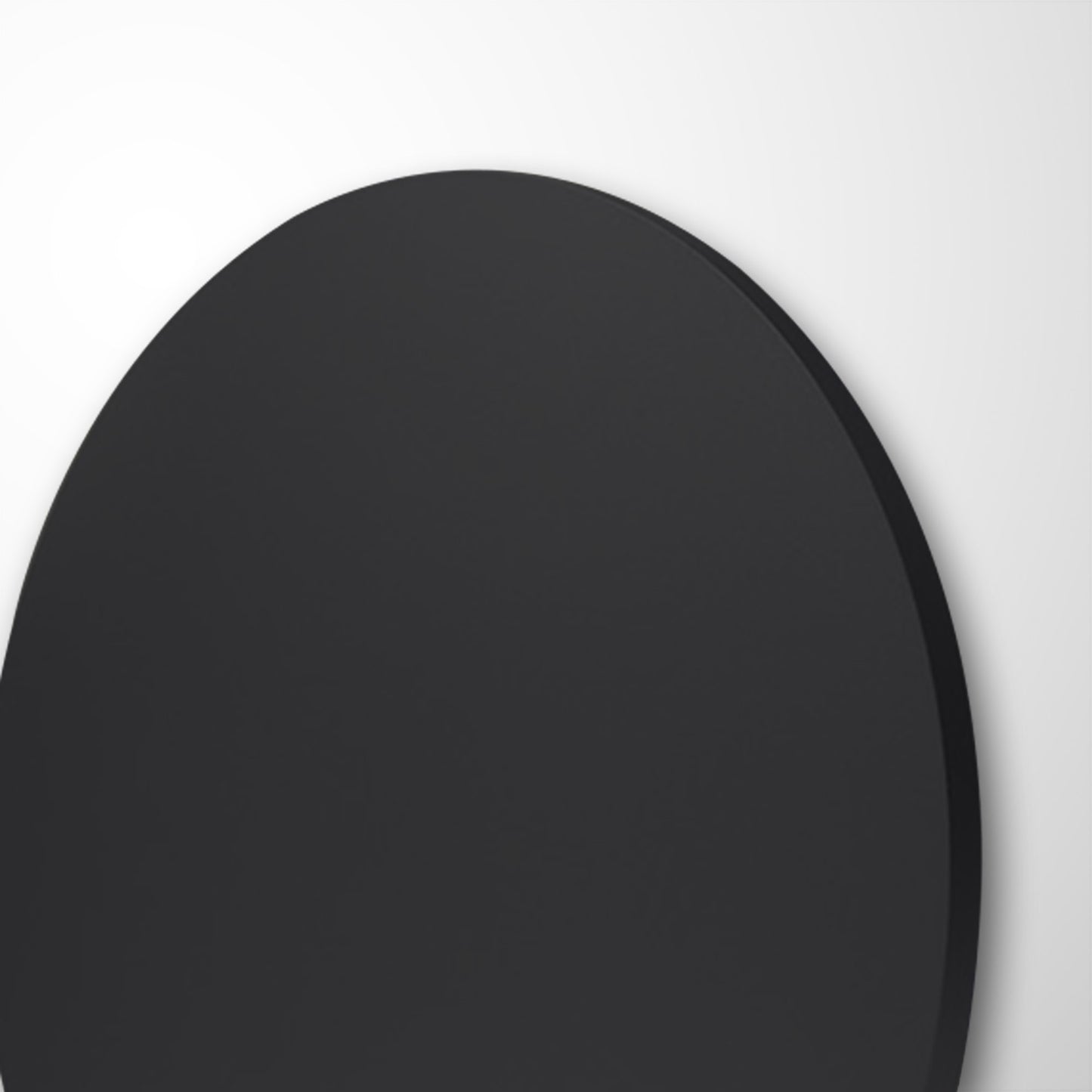 Bora Bora Wall Light 18cm Round 8W LED 3000K, 1080lm, Matt Black, 3yrs Warranty by Mantra