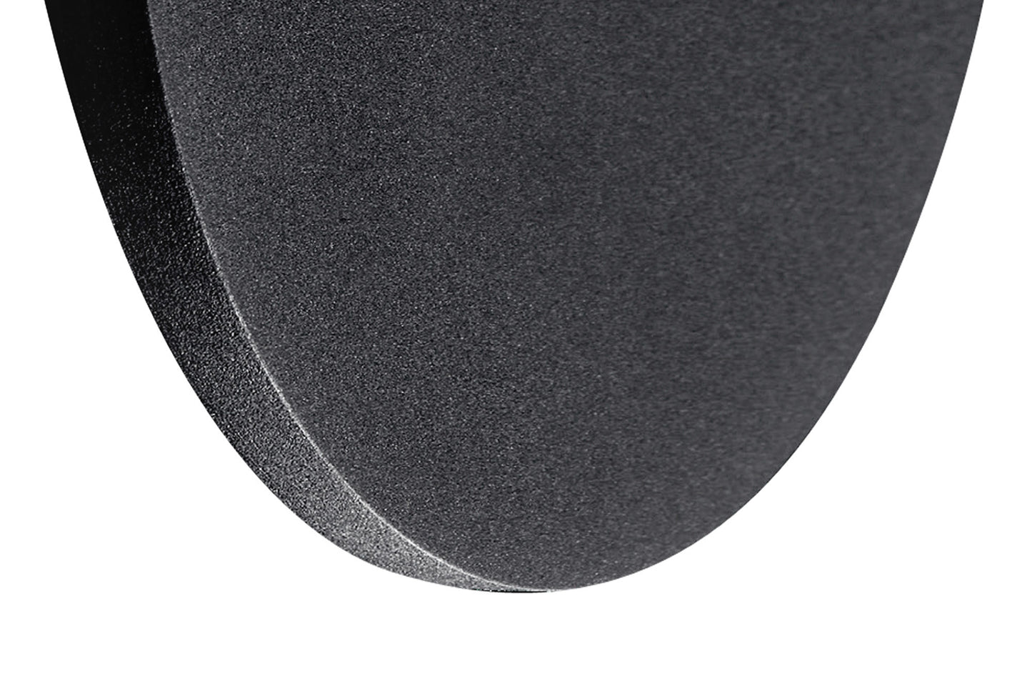 Bora Bora Wall Light 27cm Round 16W LED 3000K, 1350lm, Matt Black, 3yrs Warranty by Mantra