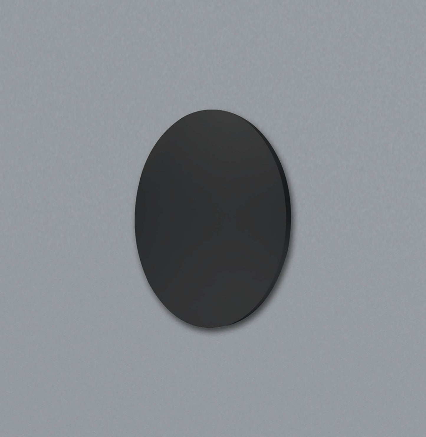 Bora Bora Wall Light 13.5cm Round 6W LED 2700K, 540lm, Matt Black, 3yrs Warranty by Mantra