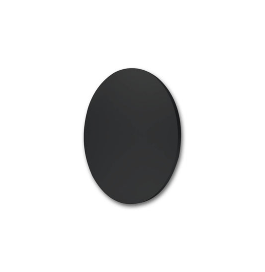 Bora Bora Wall Light 13.5cm Round 6W LED 2700K, 540lm, Matt Black, 3yrs Warranty by Mantra
