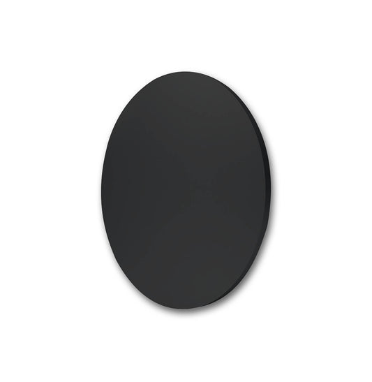 Bora Bora Wall Light 18cm Round 12W LED 2700K, 1080lm, Matt Black, 3yrs Warranty by Mantra
