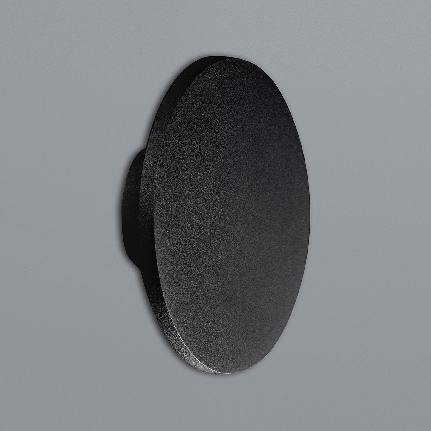 Bora Bora Wall Light 27cm Round 16W LED 2700K, 1350lm, Matt Black, 3yrs Warranty by Mantra