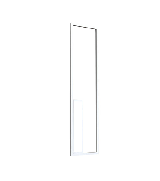 Boutique Rectangle Wall Lamp, 50W LED, 3000K, 2740lm, White, 3yrs Warranty by Mantra